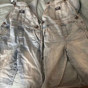 OshKosh B'gosh Faded Blue Denim Overalls